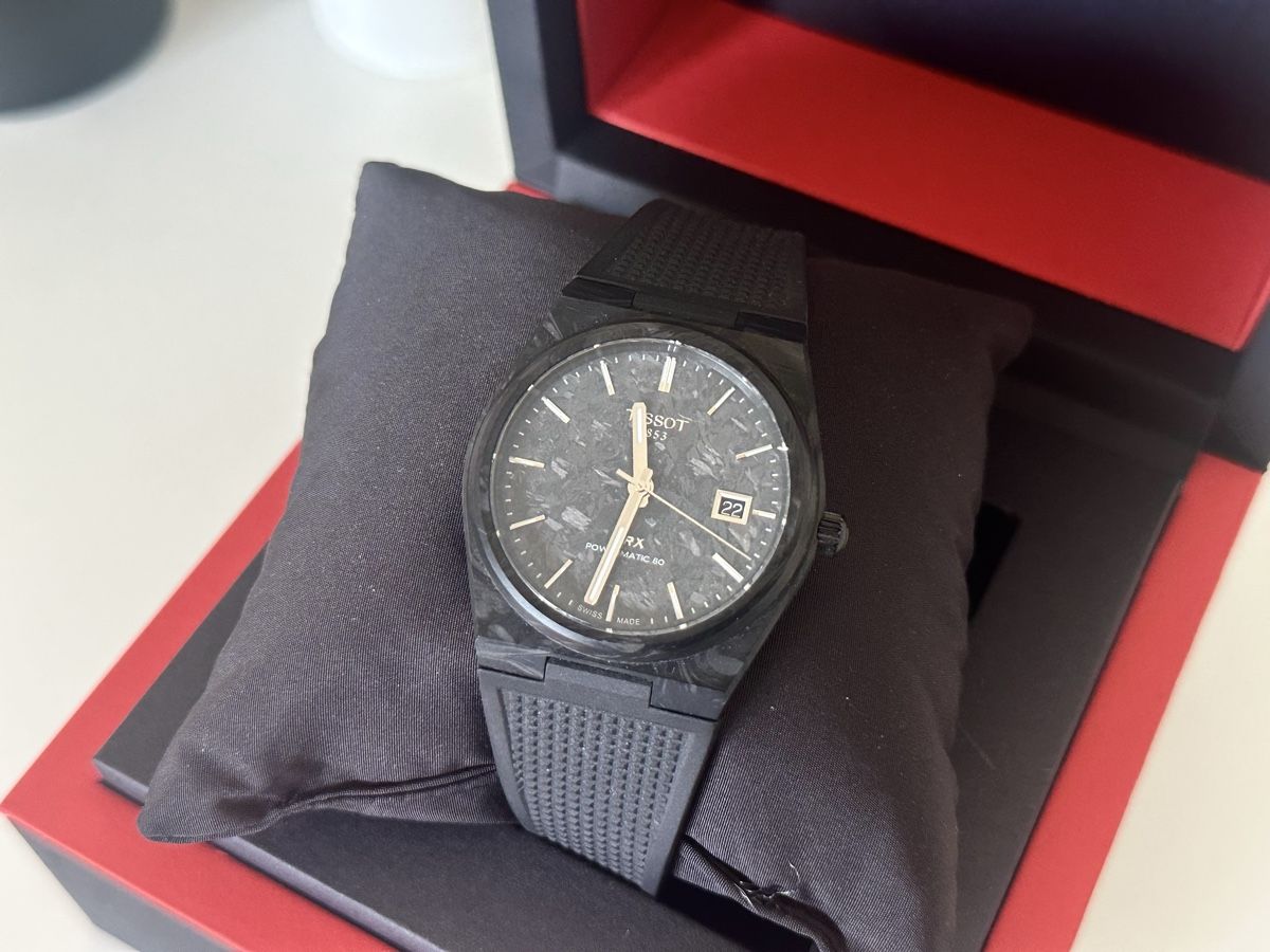 Tissot Uhren: Tissot PRX Carbon – Gebraucht aus Olten von nic_h9t9 2