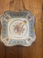 Limoges Porzellan Schale / Tafelaufsatz – handbemalt, Frankr