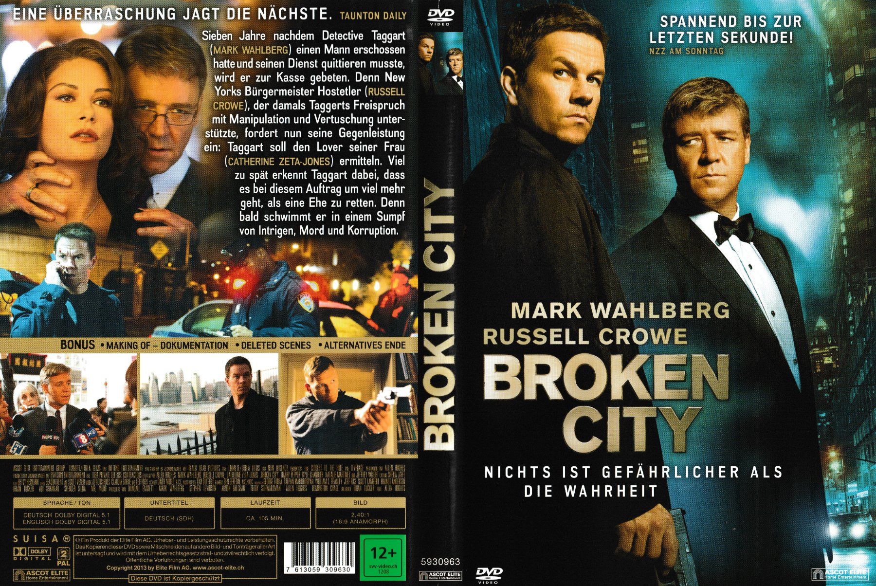 Tutti i DVDs: DVD - Broken City – Usato da Langnau am Albis venduto da MediaRescuerKeLoX