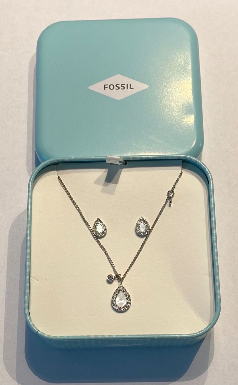 Fossili: FOSSIL JF03765040 HALSKETTE SET – Nuovo e nell'imballaggio originale da Oberaach venduto da Dandy2021 2