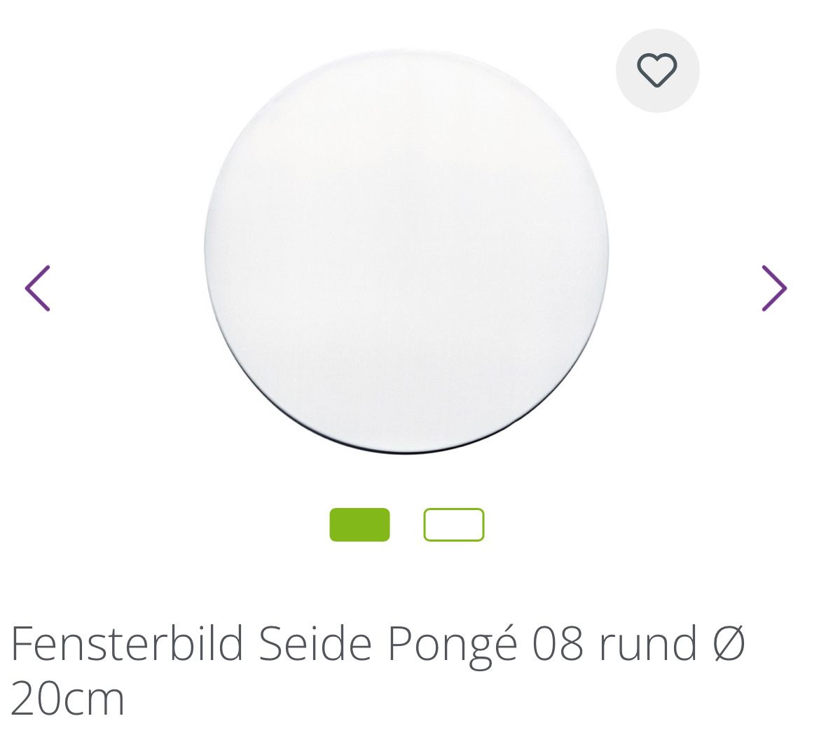 Bastelsets: Fensterbild 20cm Seide – Neu und originalverpackt aus Muttenz von Anonym591 1