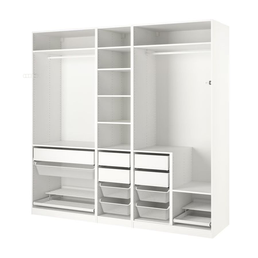 Ikea Schränke: Pax Komplement Elemente 100 cm – Gebraucht aus Mels von jaskoma