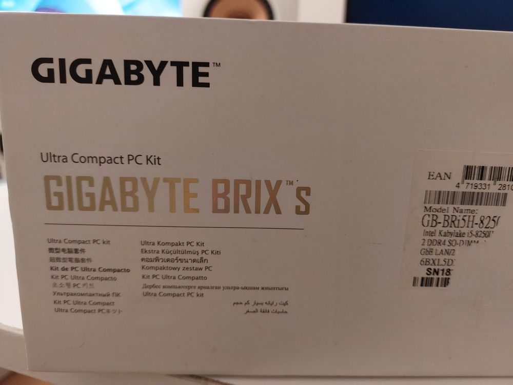 Gigabyte Brix Mini Pc Intel Th Gen Win Pro Kaufen Auf Ricardo