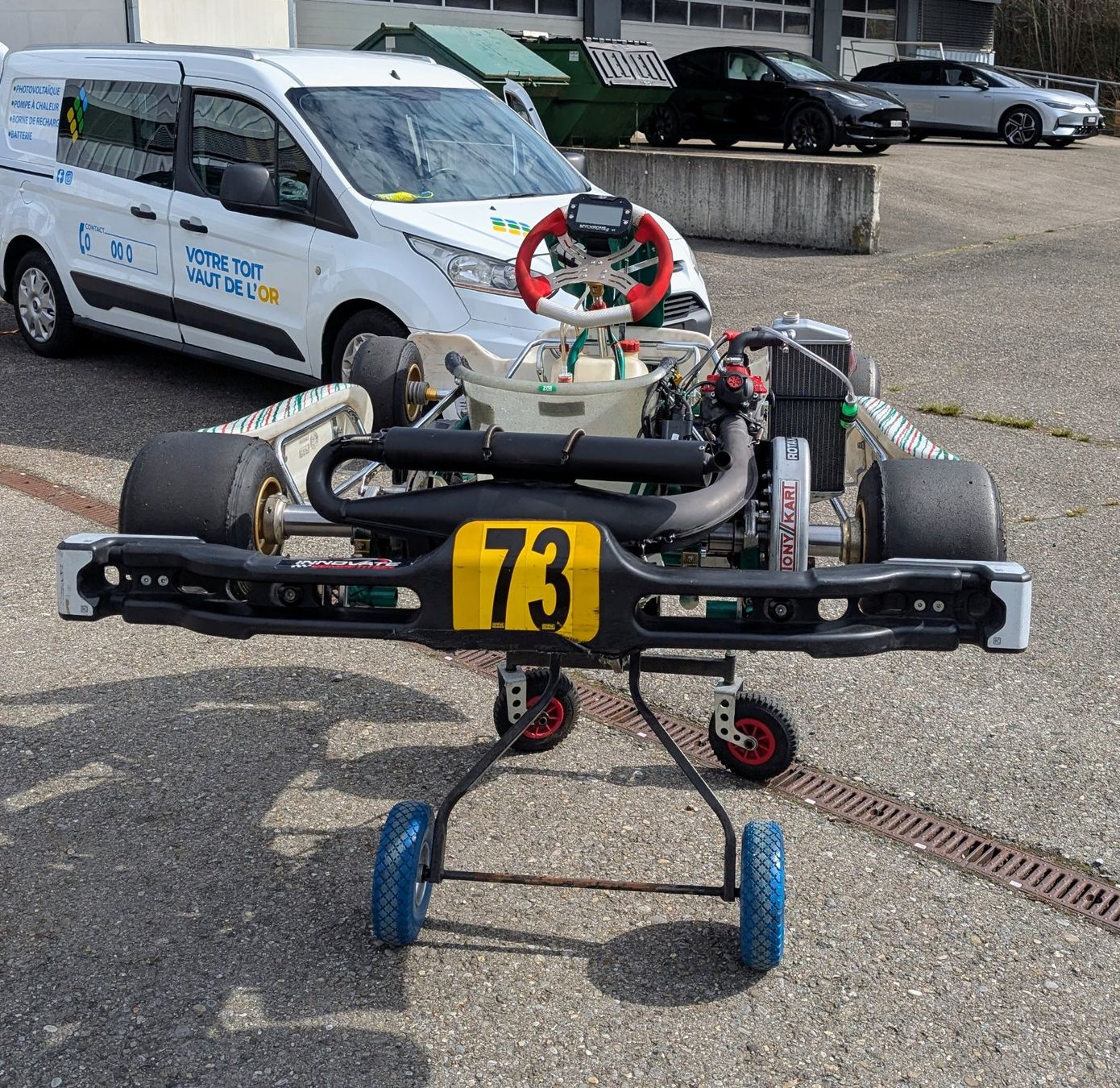 Tony Kart Go-Kart: Tony Kart 401RR Rotax Max Evo 3D – Usato da Bern venduto da droneheaven 4