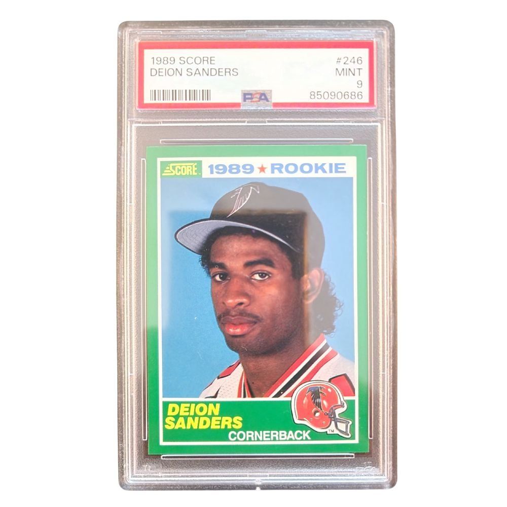 Sammelbilder & Trading cards: Deon Sanders 1989 Score  PSA 9 – Gebraucht aus Genève von Cardtreasure