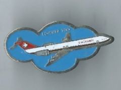 Swissair Pin Lockheed L1011 TriStar Flugzeug