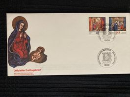 BRD 1979 illustrierter FDC Weihnachten SStpl Berlin