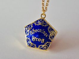 Collier Harry Potter - Pendentif Grenouille Chocolat Bijou