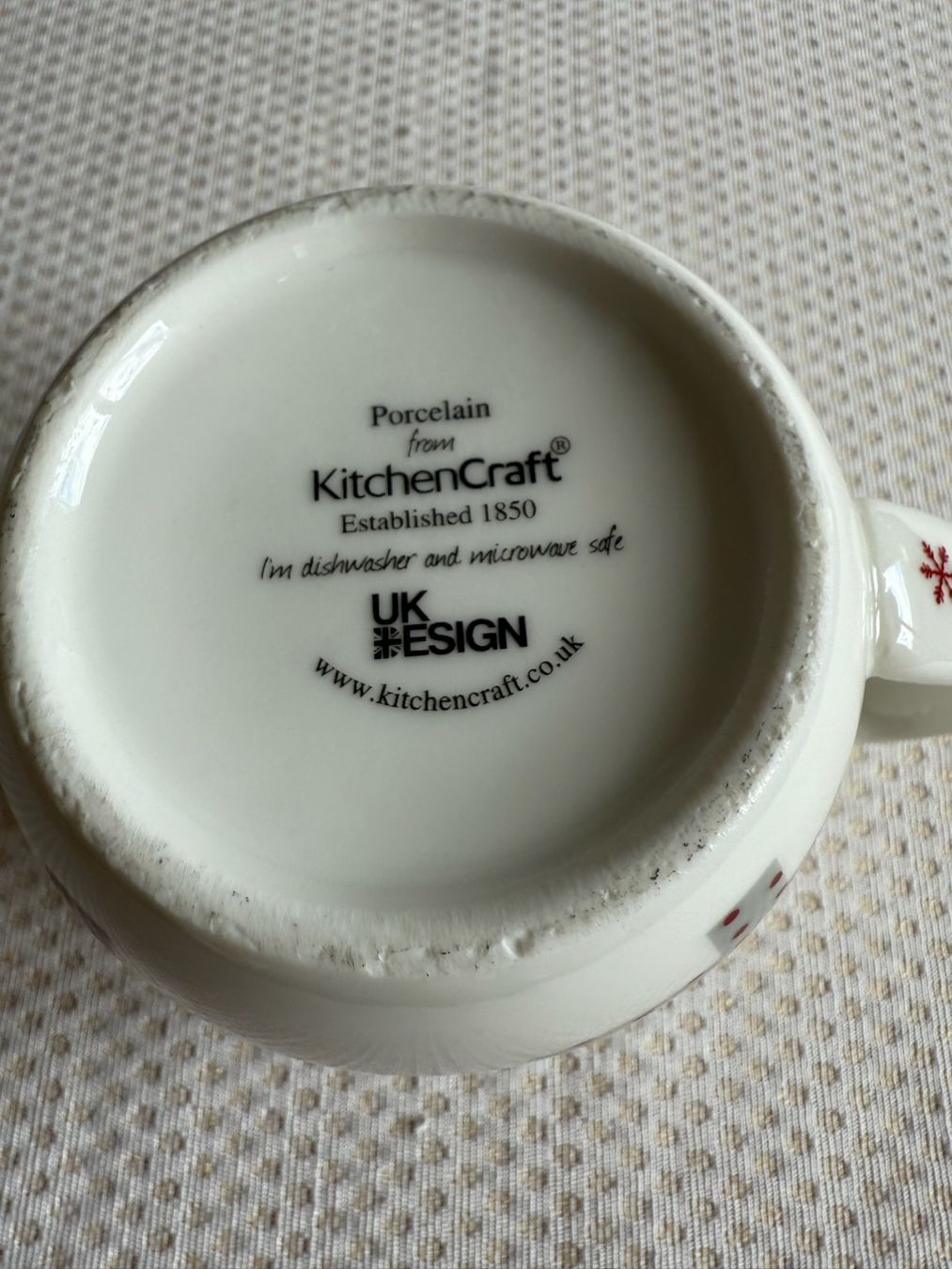 Tazze: KitchenCraft - Mug - tasse - décor de Noël – Usato da Sion venduto da accroshoes 4