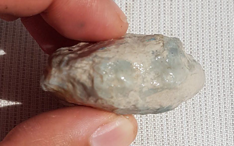 Pietre preziose: Schwarzer Opal 207ct Lightning Ridge Australien Natur – Nuovo e nell'imballaggio originale da zuerich venduto da Jewlsdesign 6
