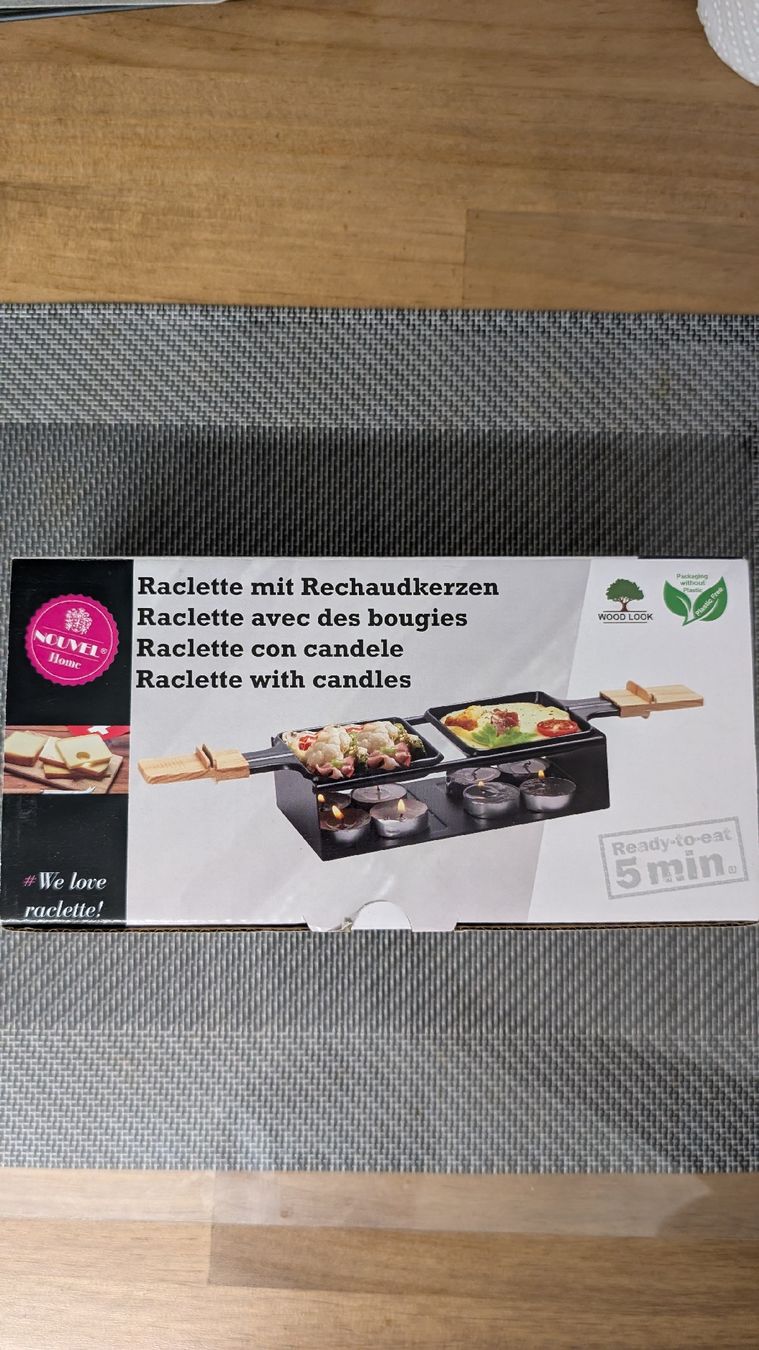 Cuisines complètes: Raclette mit Kerzen  – Neuf avec emballage d'origine à Neuhausen par Abcd_1