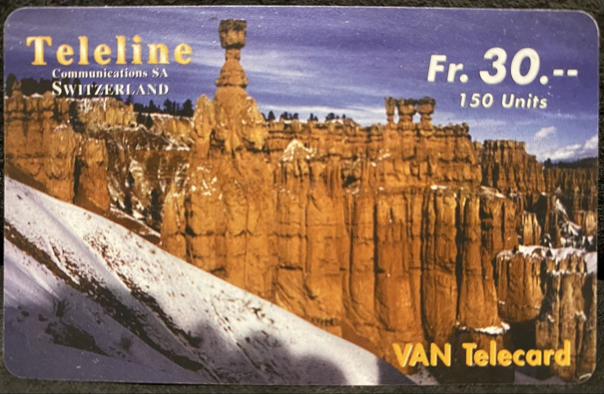 Telefon- & Taxkarten: Teleline  – Gebraucht aus Lausanne von babacard10