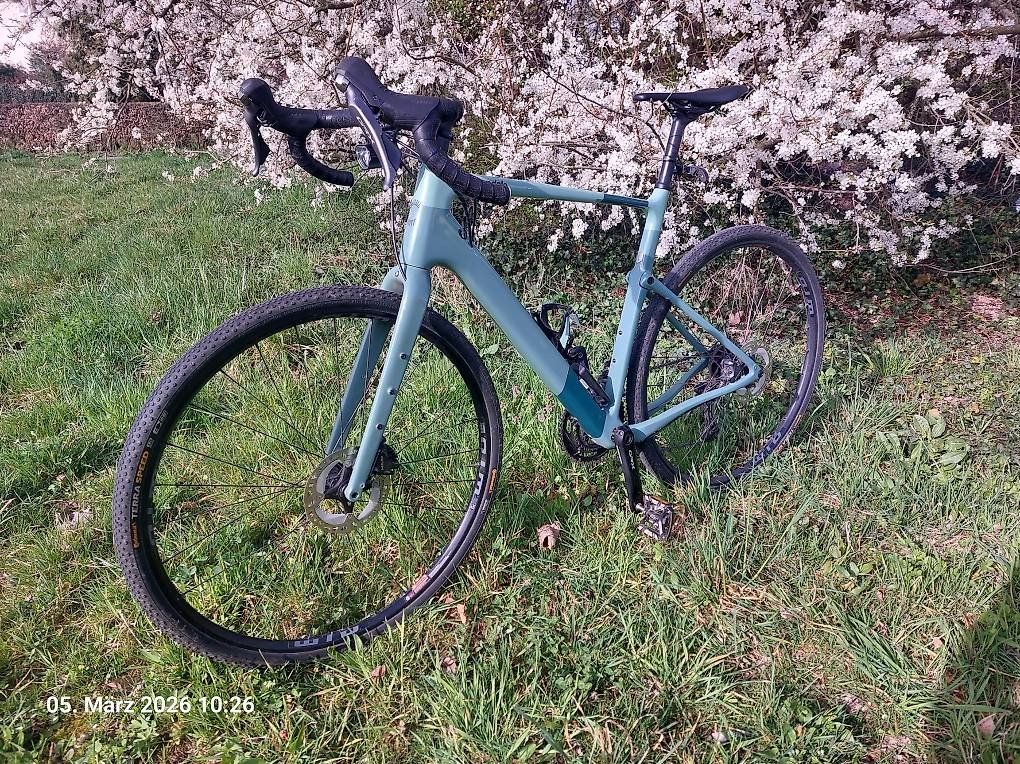 Cannondale Velos: Cannondale Topstone Carbon 2 L jade – Gebraucht aus Basel von emkbv
