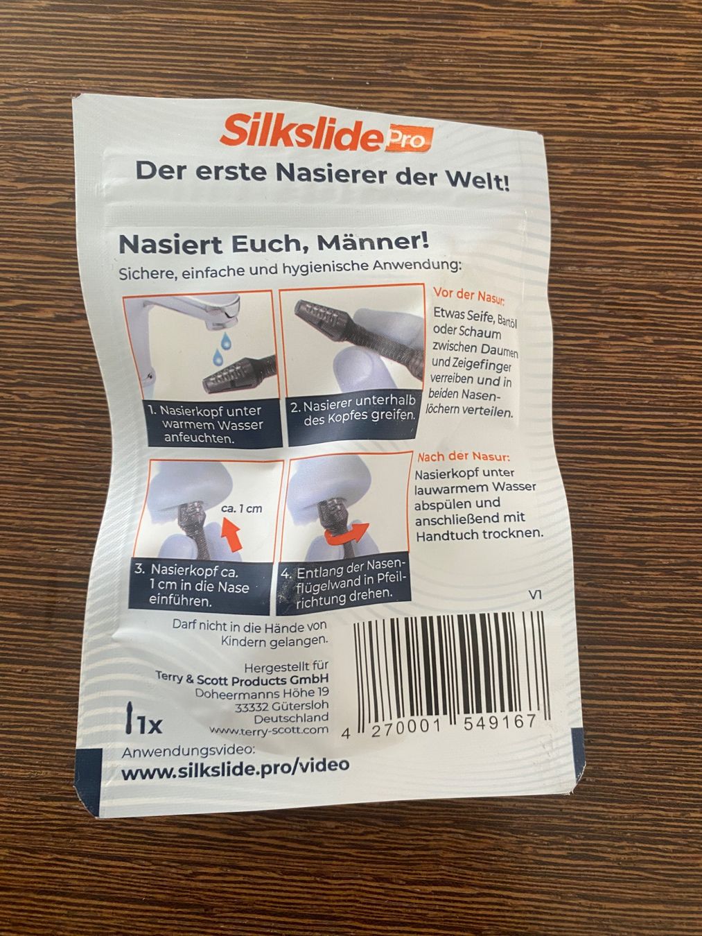 Cura del viso: Silkslide Pro Nasierer – Nuovo e nell'imballaggio originale da Luzern venduto da Felicita_26 1