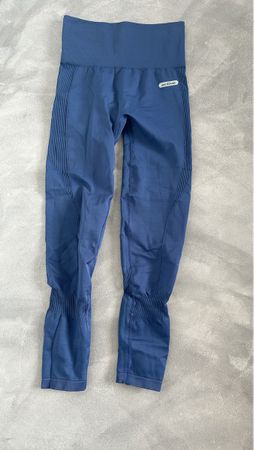 Deedat Active Leggings Damen Blau Grösse L Seamless 90% Nylo