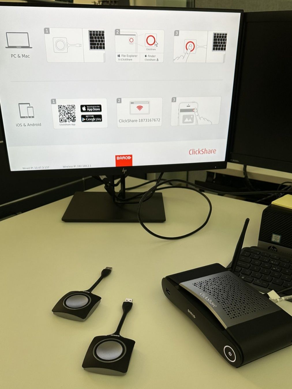 Multimediaplayer & Streamer: Barco ClickShare – Gebraucht aus Galgenen von IT-Stuff 3