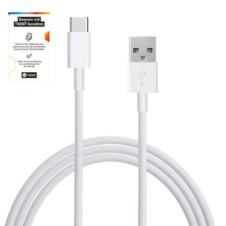 Cavi: Câble de Charge USB-A vers USB-C (1m)  Blanc – Usato da Wabern venduto da Technologiaaa