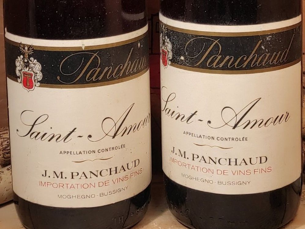 Vino: 2 x 1982 Beaujolais Saint Amour – Nuovo (secondo la descrizione) da Büsserach venduto da Vintage-vins