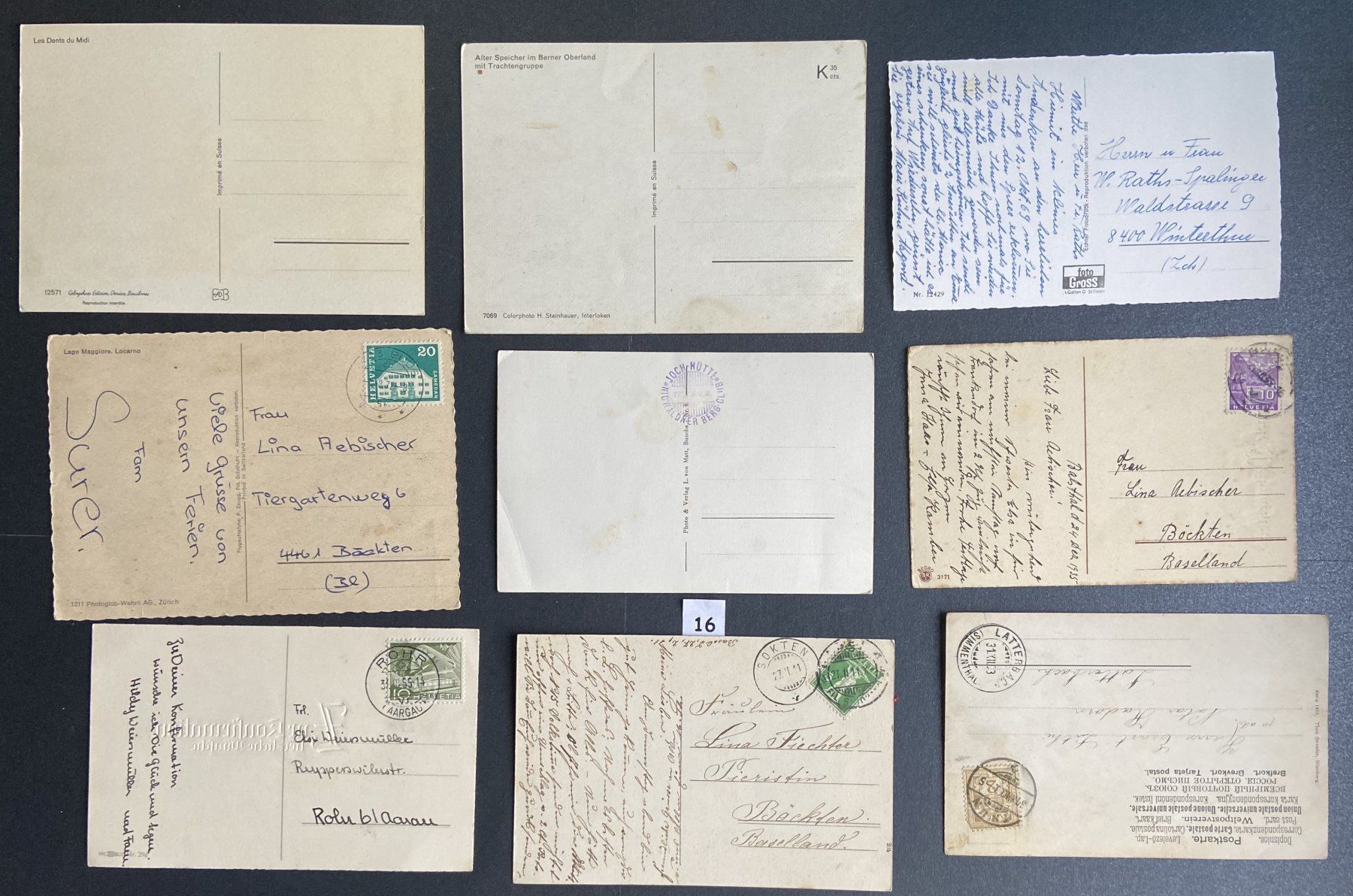 Cartoline postali: 18 er Set Ansichtskarten    13,16 – Usato da Böckten venduto da Hansi36 3
