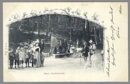 1899, BERN, GLASBRÜNNELI, SELTENE KARTE