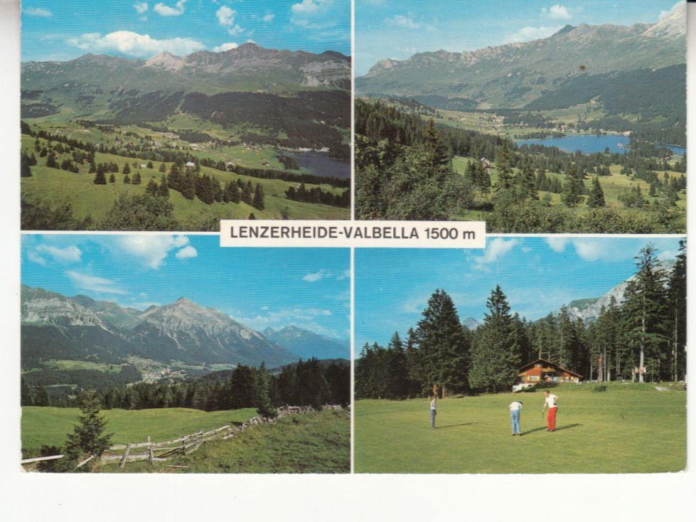 Cartoline postali: Lenzerheide Valbella 1972 – Usato da Bürglen TG venduto da StampGraf