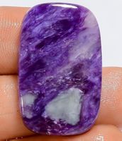 Cabochon L-8717 – Charoit 28x17x4mm 22 Karat