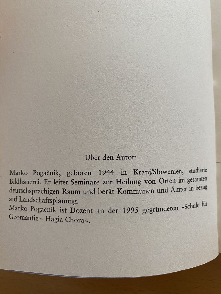 Libri: Wege der Erdheilung - Marko Pogačnik – Usato da Schwarzenburg venduto da Michellu 4