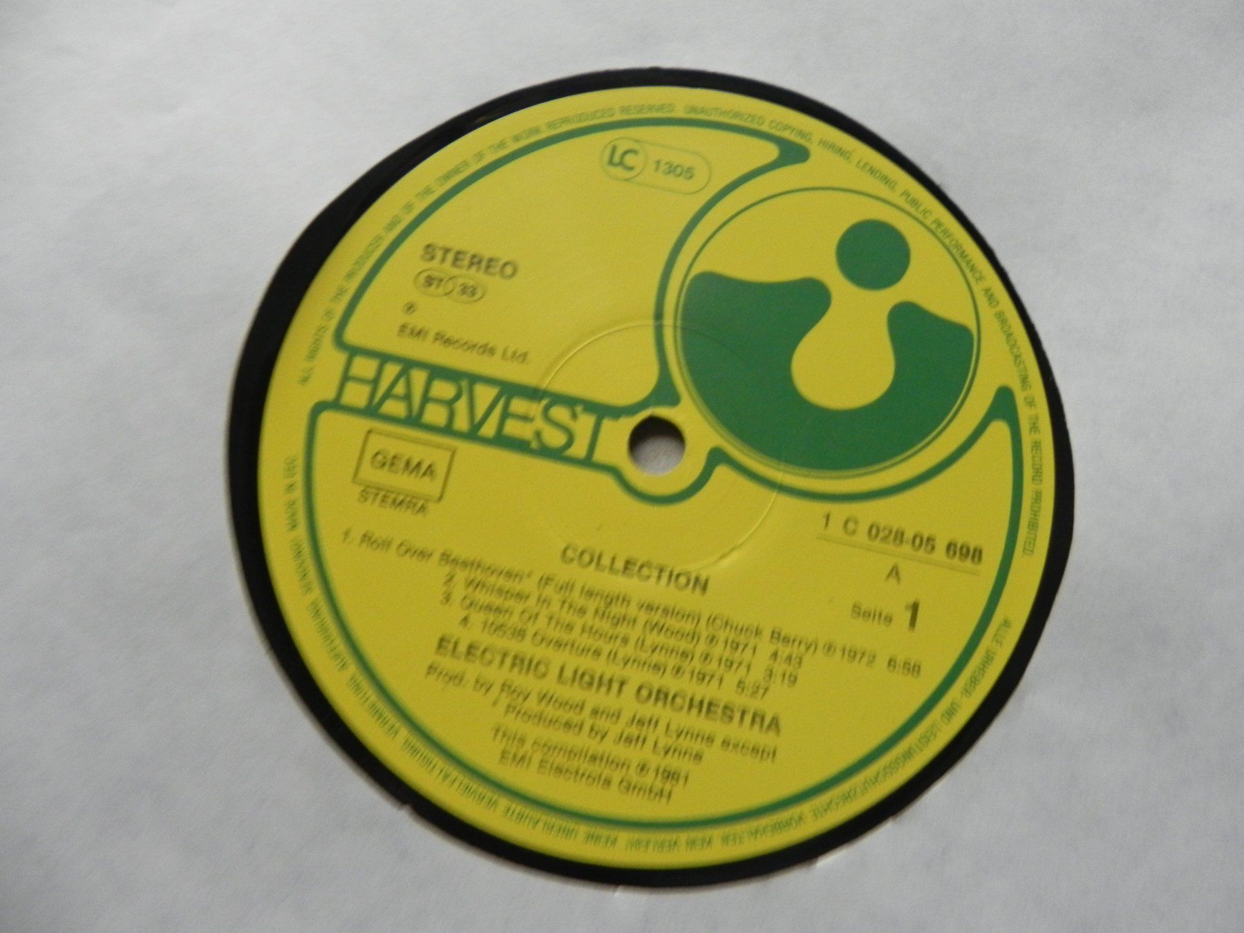 Dischi in vinile: LP brit. Rock ELO Electic Light Orchestra 1981 Collection – Usato da Siebnen venduto da krimsie 3
