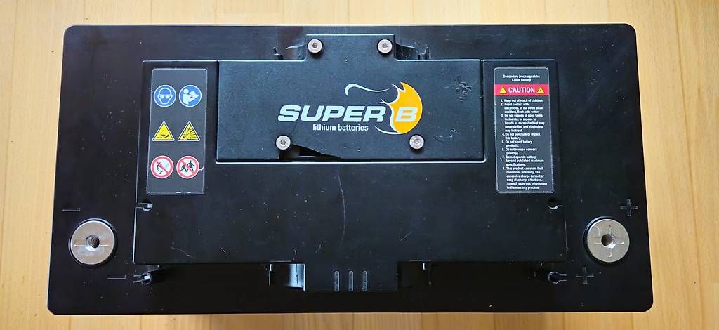 Batterie: gebrauchte Super B Epsilon 12V/90Ah – Usato da Zunzgen venduto da Captkeen 1