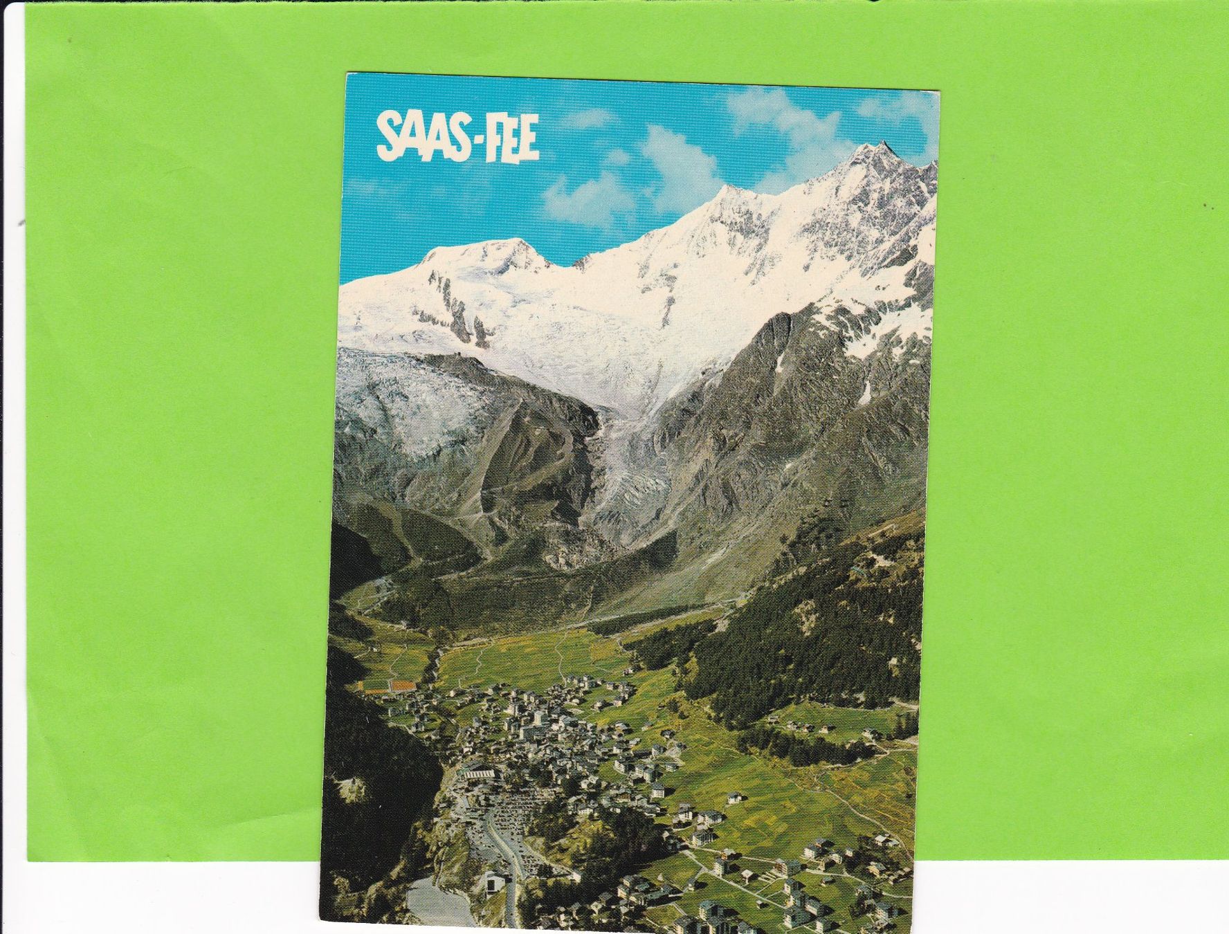 Cartes postales: Saas-Fee – D'occasion à St. Peterzell par neckertal