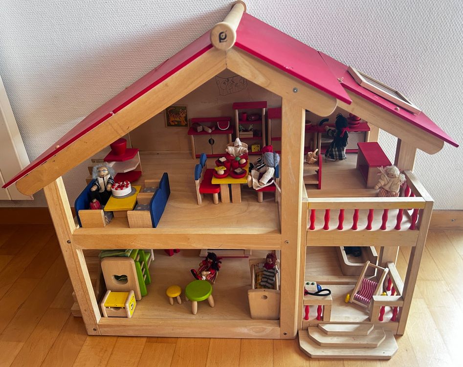 Holz Puppenhaus Gebraucht
