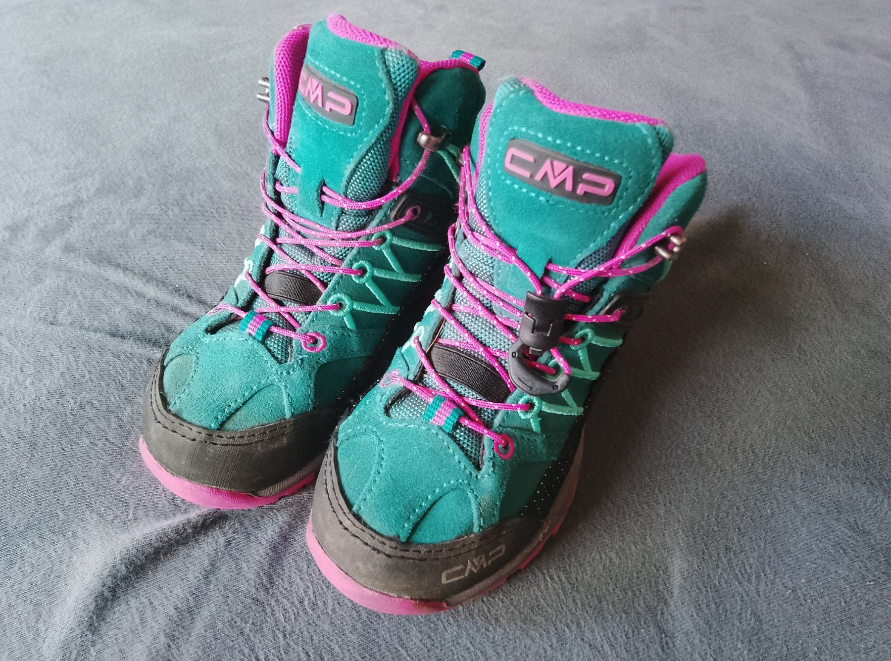 CMP Schuhe für Mädchen: CMP - Kid's Trekking Shoes Waterproof - Wanderschuhe – Gebraucht aus Zermatt von Haspeklo 1