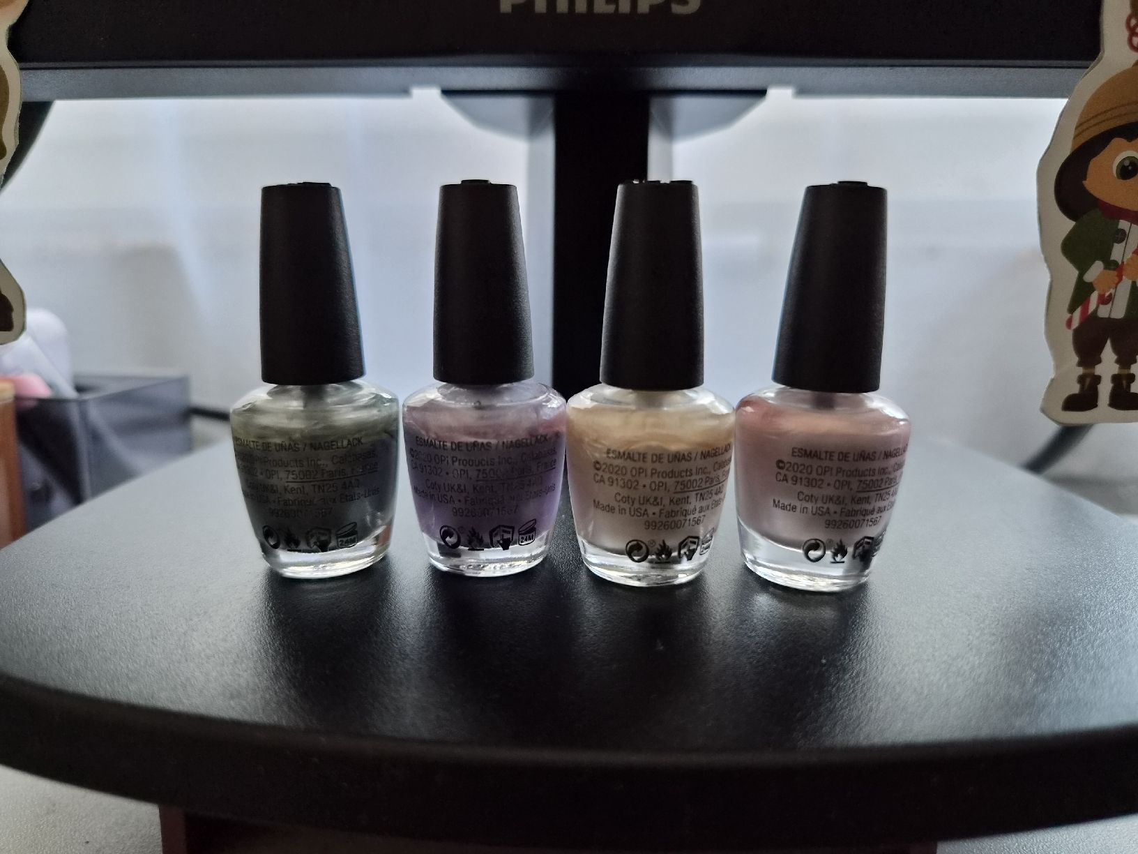 Opi Smalto per unghie: 4 OPI Nagellack Mini Set, verschiedene Farben – Nuovo (secondo la descrizione) da Niederrohrdorf venduto da Miripfiri 3