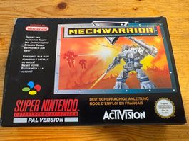 SNES MechWarrior PAL komplett mit Box & Anleitung