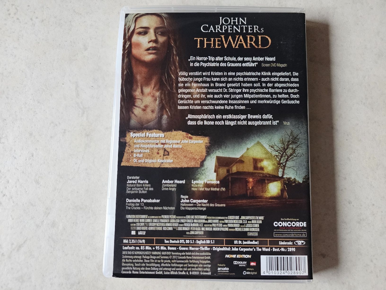 Alle DVDs: The Ward  (John Carpenter) – Gebraucht aus Schneisingen von backstore24 1