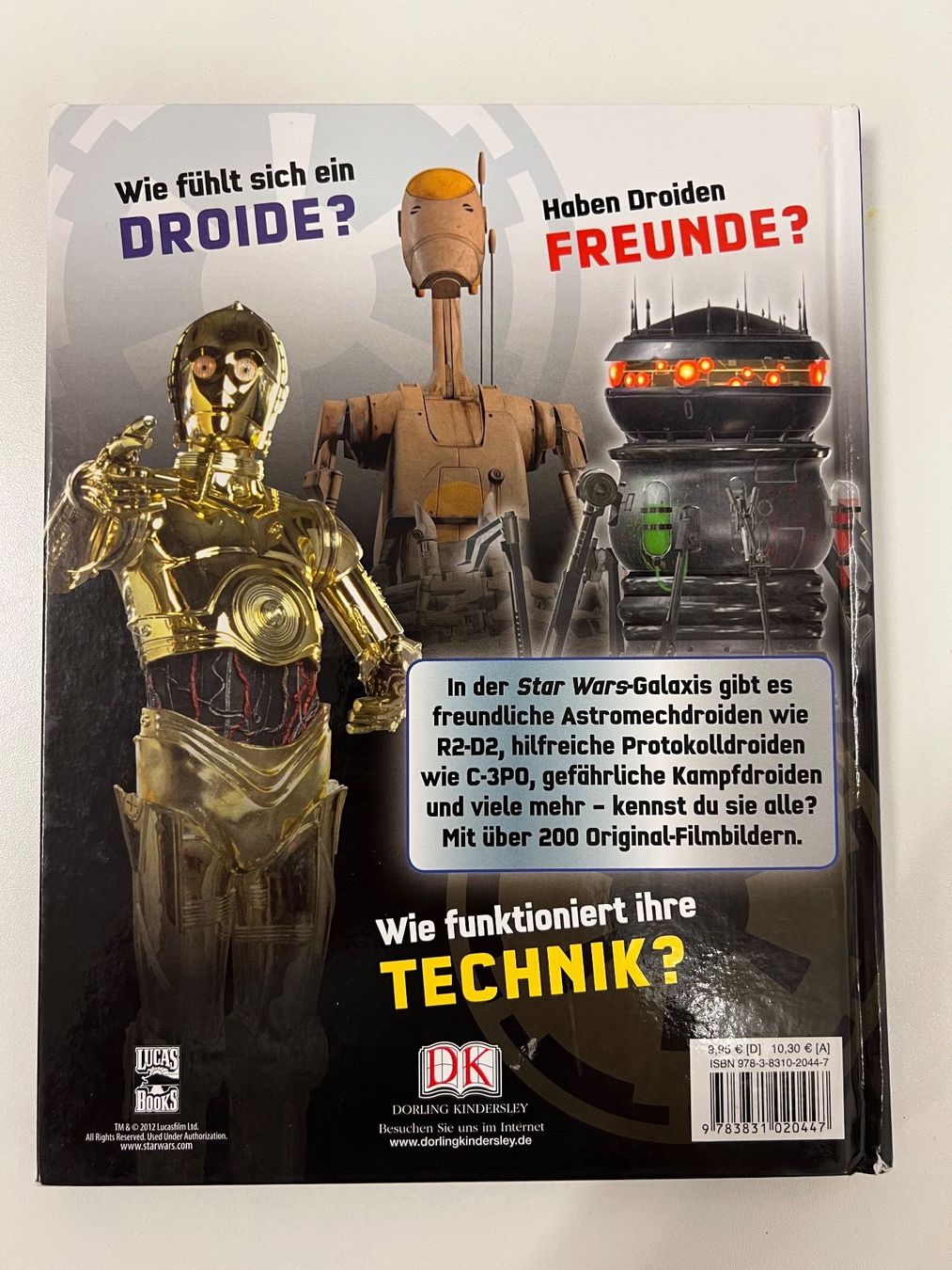 Bücher: Star Wars: Die geheime Welt der Droiden – Gebraucht aus Bottmingen von Botbas 1