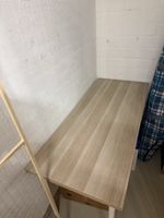 Ikea Schreibtisch LAGKAPTEN weiß las. Eichenachbildung