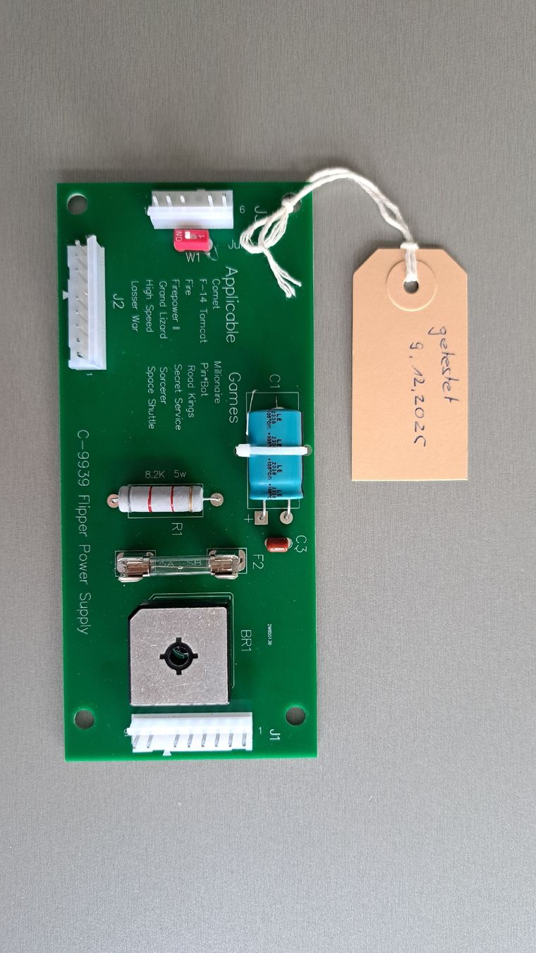 Williams Flipper: Flipper Power Board C-9939 – Nuovo (secondo la descrizione) da Wil venduto da meinflipper