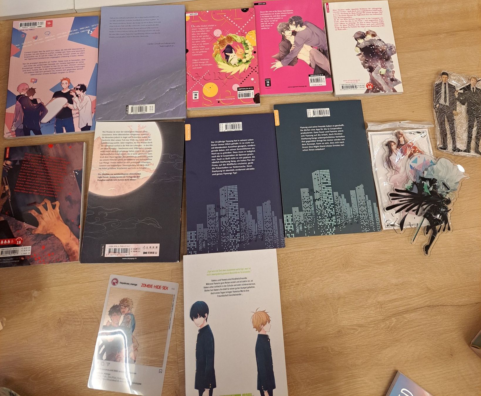 Fumetti: Bl, Yaoi Manga set + Standees – Usato da Chur venduto da xJazzxStarx 1