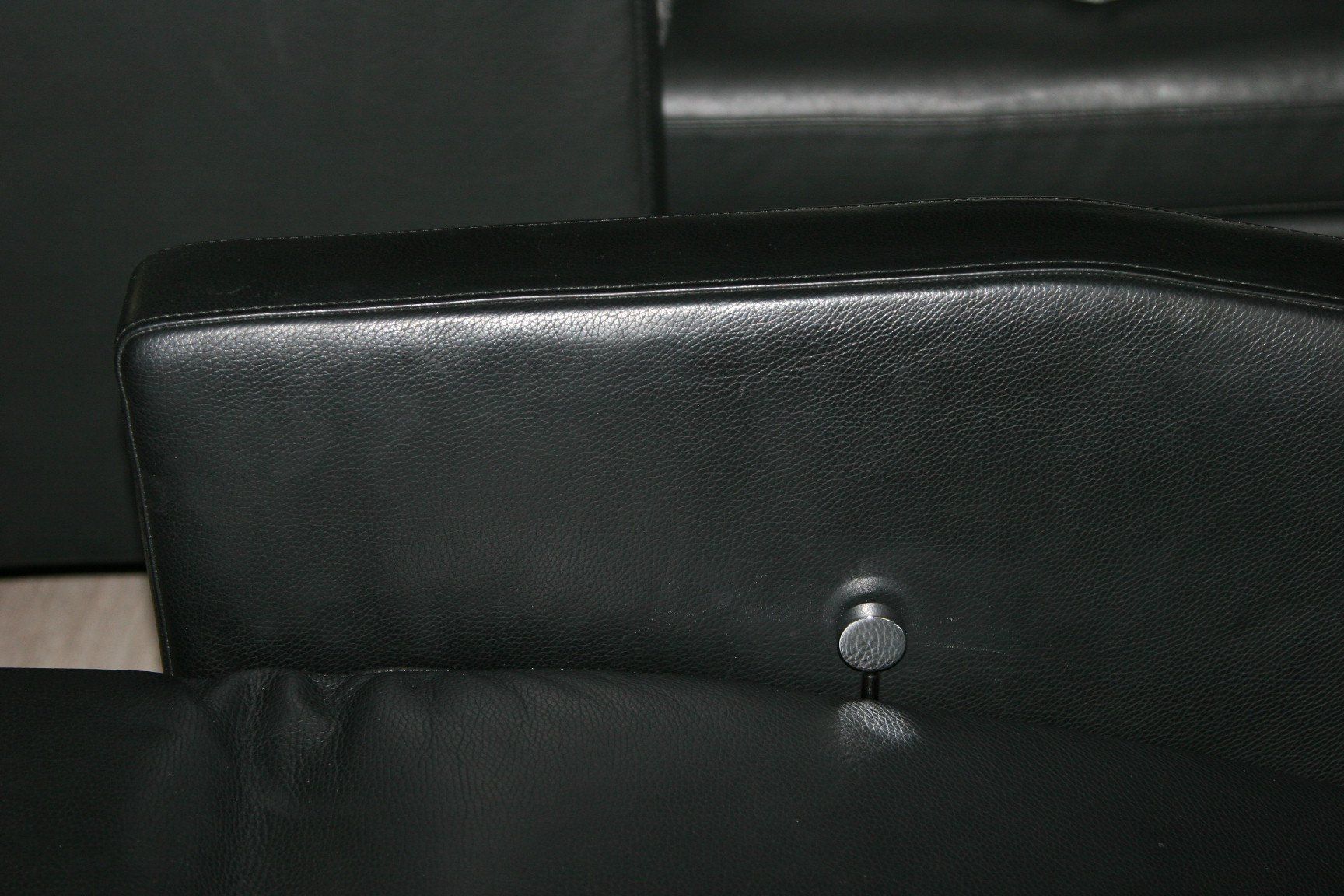 Intertime Sessel: 1A Relaxsessel Leder schwarz von Intertime création Suisse – Gebraucht aus Büren an der Aare von Sabinem71 5