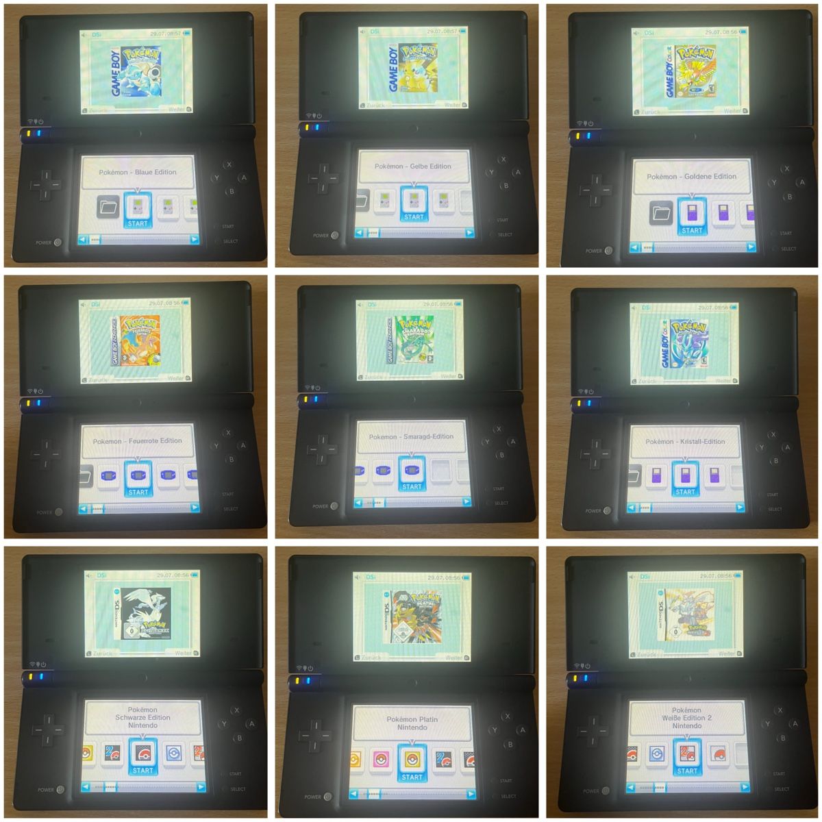 Nintendo Console: Nintendo DSi mit Pokémon Games – Usato da Dielsdorf venduto da RetroMeister 1