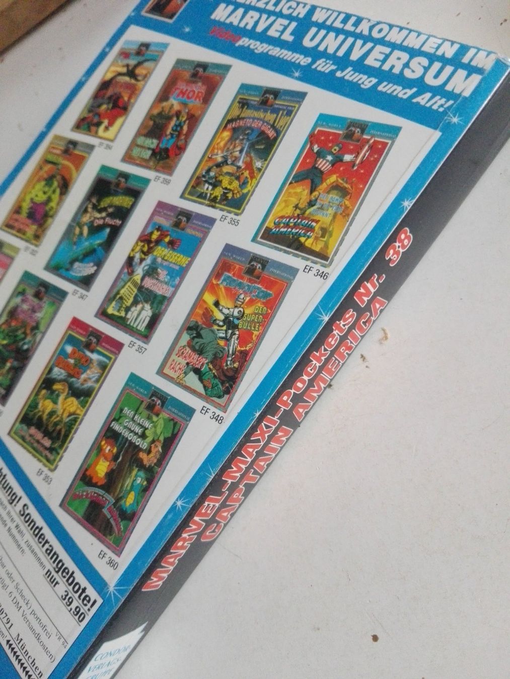 Fumetti: Marvel Maxi Pockets Nr.38 - Captain America Comic-Buch ©1994 – Usato da St.Gallen venduto da elk2022 5