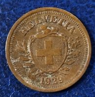 1 RAPPEN JAHR 1929 - SCHWEIZ