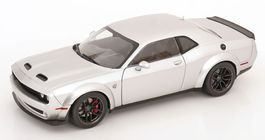DODGE CHALLENGER SRT HELLCAT WIDEBODY 2023 SILBER 1:18 SOLID
