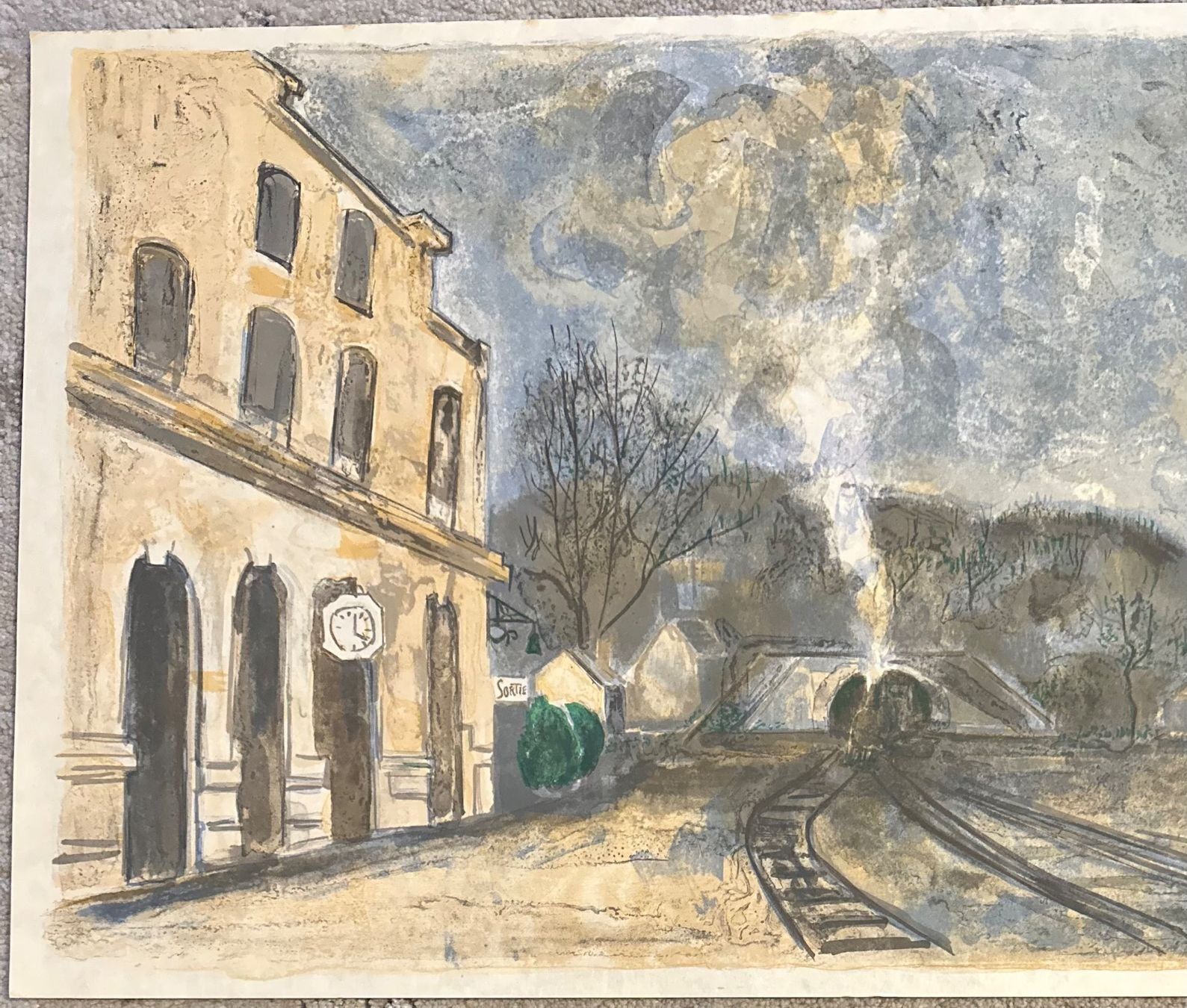 Arts picturaux & lithographies: Roger Forissier 1924-2003 Lithographie – D'occasion à Gersau par grafik-kunst 1