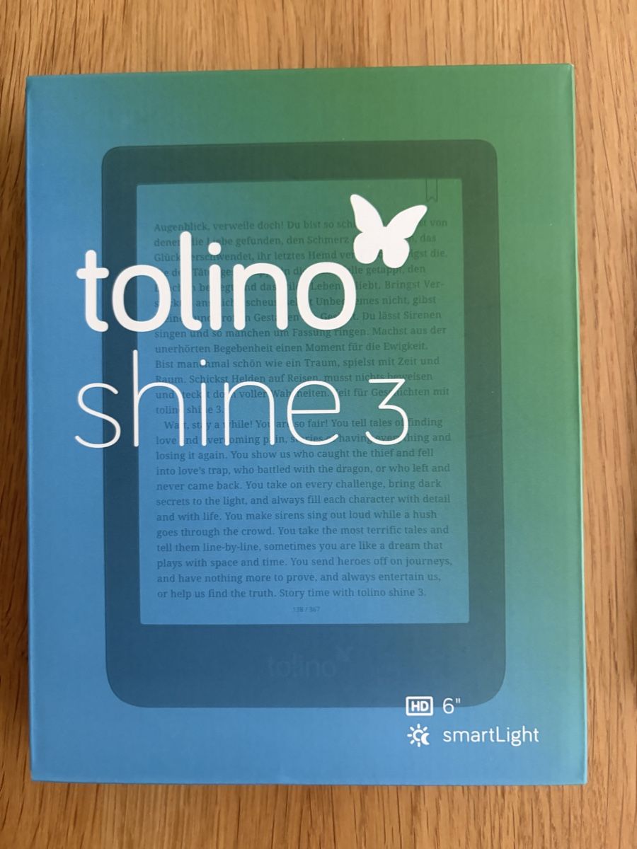 Tolino Tablet PC: Tolino Shine 3 E-Reader – Usato da Zürich venduto da schweiz.air 4