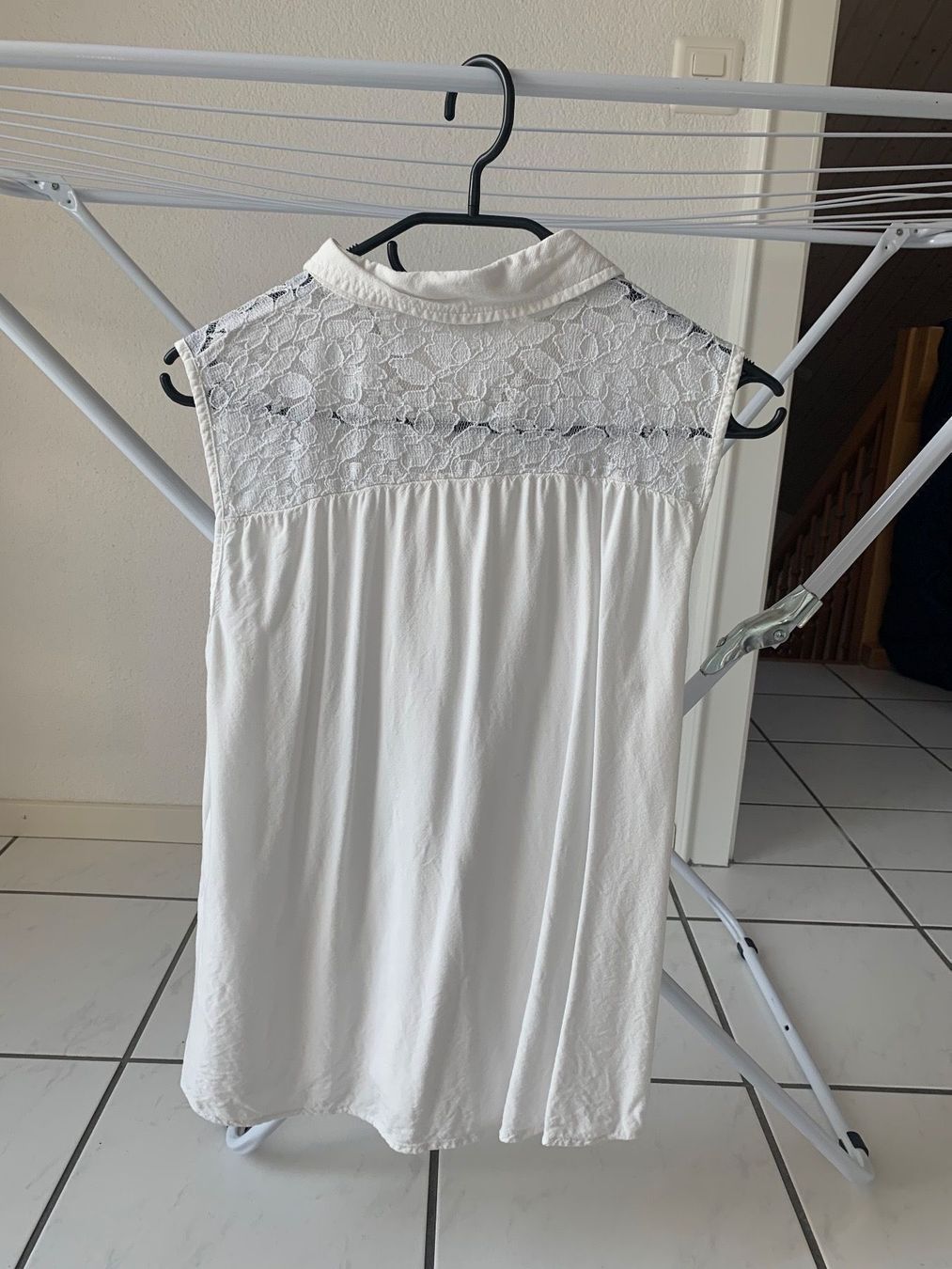 Camicette: Bluse/Top Farbe Weiss, Grösse 38 – Usato da Einsiedeln venduto da important__ 1