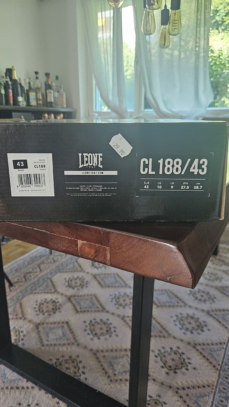 Scarpe da uomo: Boxschue Leone 1947 - Grösse 43 - Neu – Nuovo e nell'imballaggio originale da Zürich venduto da EmilianoD 1