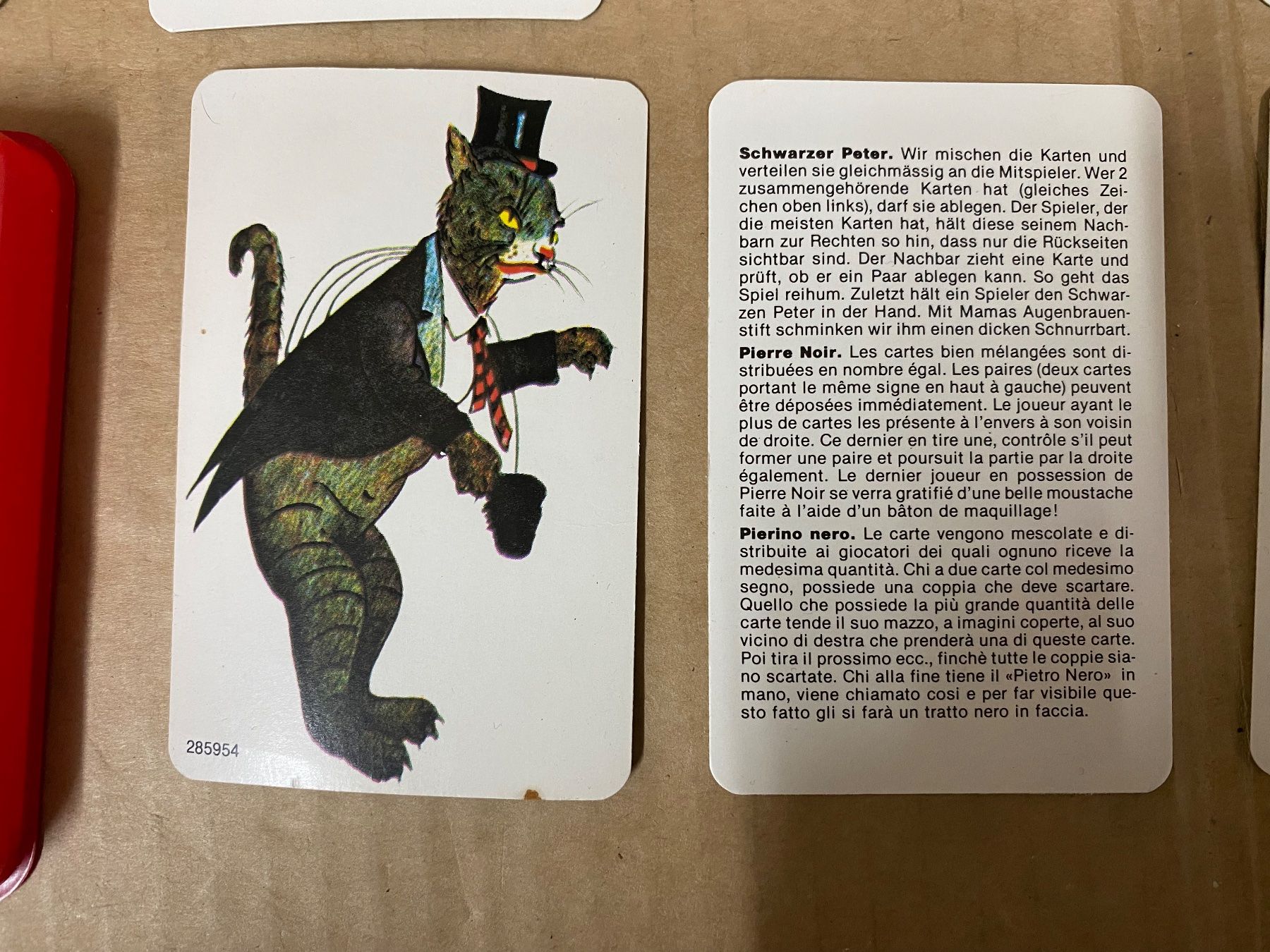 Carlit Giochi: Schwarzer Peter altes Spiel – Usato da Eschlikon TG venduto da 1.- 4