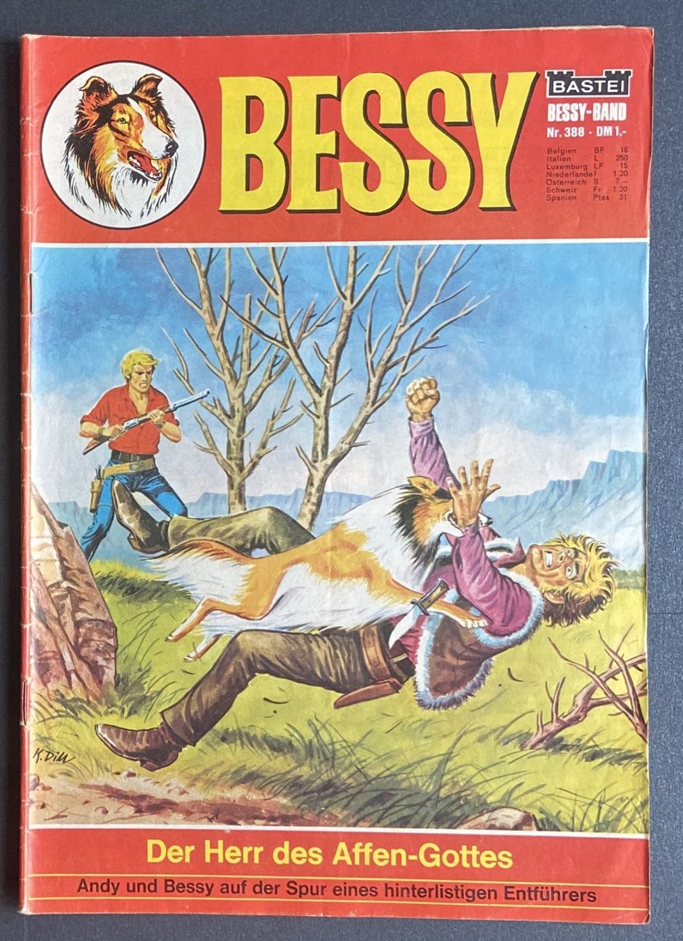 Fumetti: Comic Hefte Bessy 1970er Jahre Nr. 388 – Usato da Böckten venduto da Hansi36